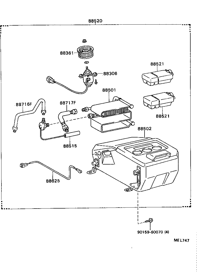  MODEL F |  HEATING AIR CONDITIONING COOLER UNIT