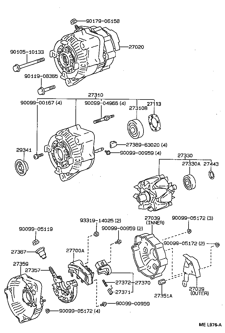  LITEACE |  ALTERNATOR