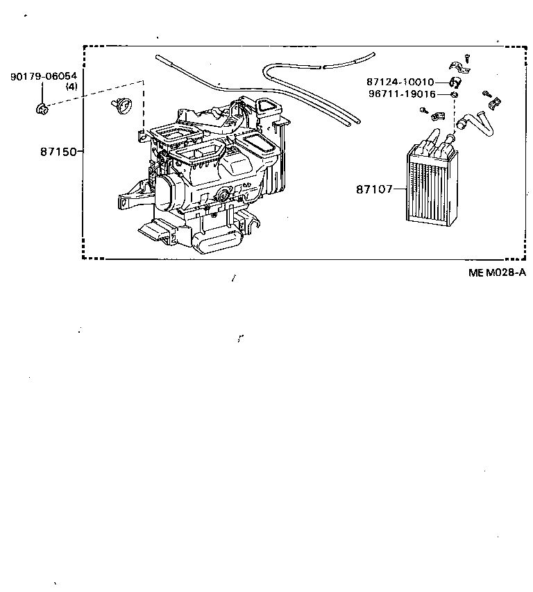  CRESSIDA WAGON |  HEATING AIR CONDITIONING HEATER UNIT BLOWER