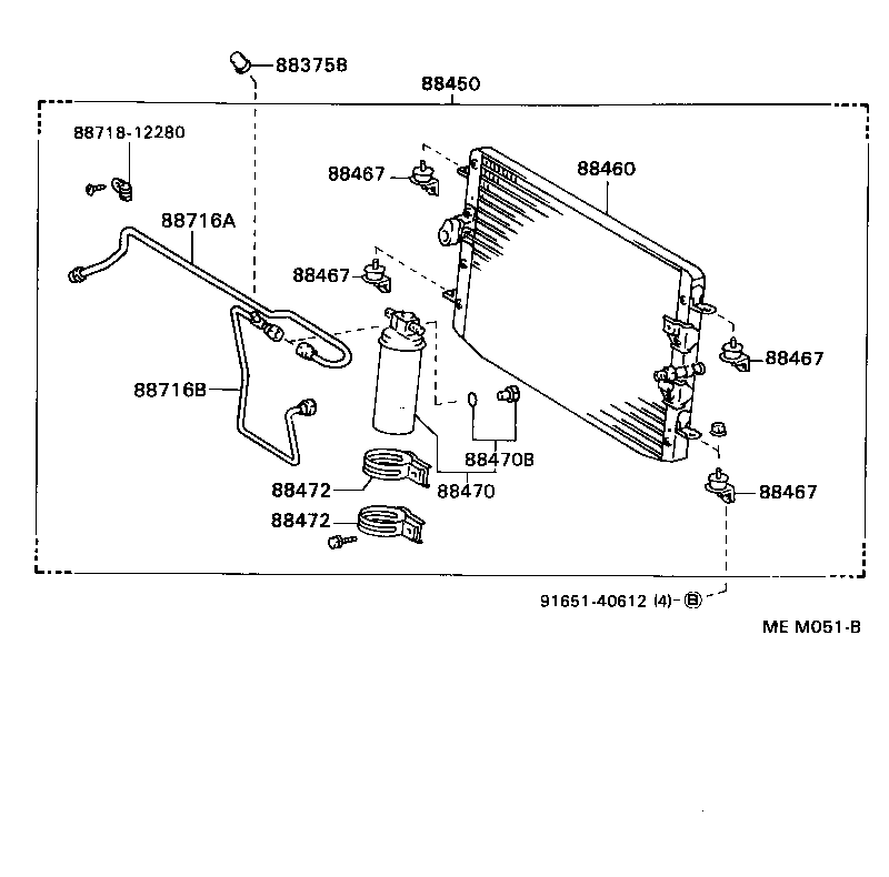  CRESSIDA WAGON |  HEATING AIR CONDITIONING COOLER PIPING