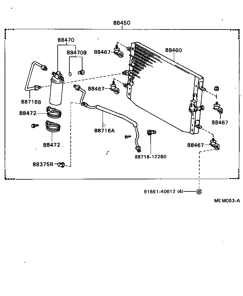  CRESSIDA WAGON |  HEATING AIR CONDITIONING COOLER PIPING