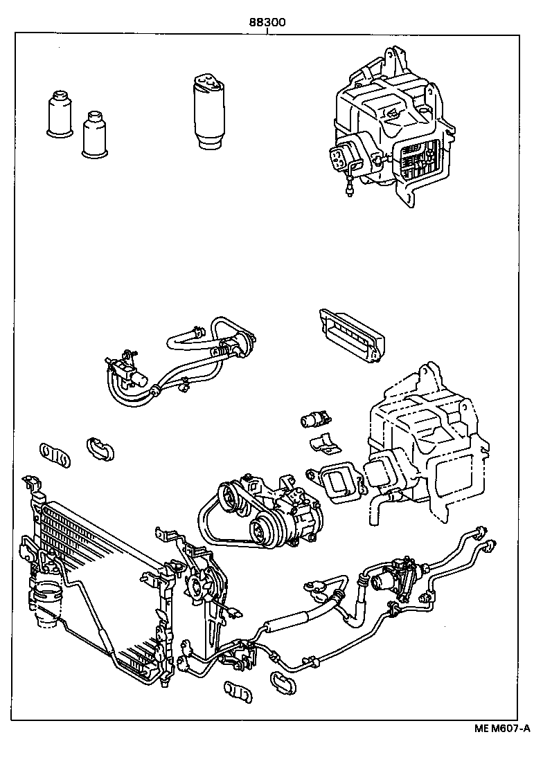  CRESSIDA |  HEATING AIR CONDITIONING SET