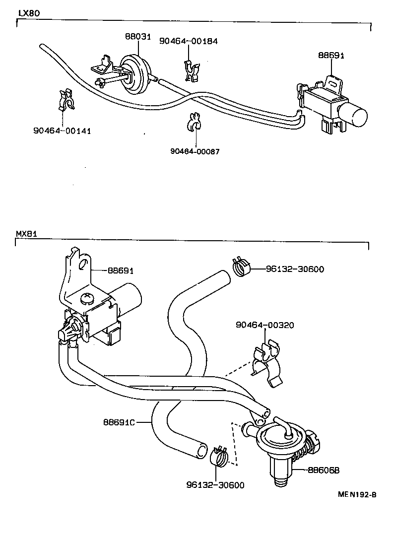  CRESSIDA |  HEATING AIR CONDITIONING VACUUM PIPING