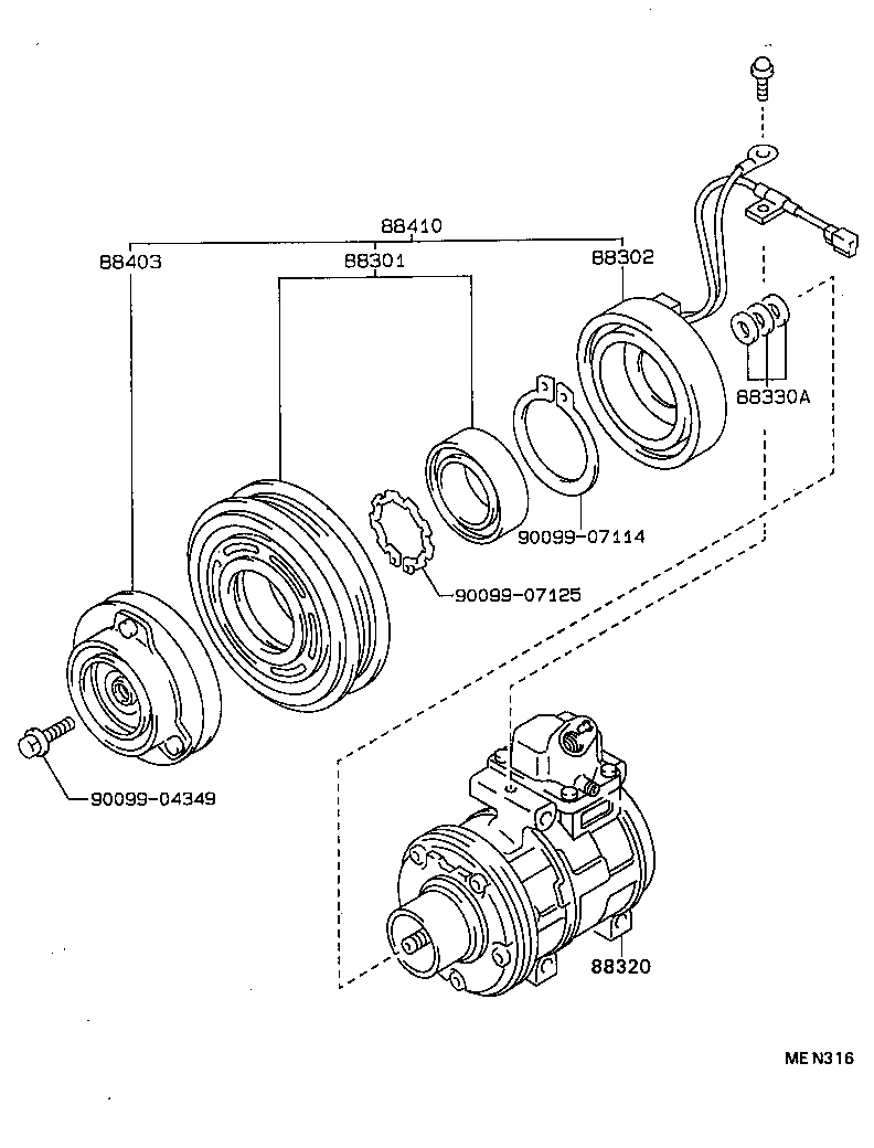  CRESSIDA |  HEATING AIR CONDITIONING COMPRESSOR