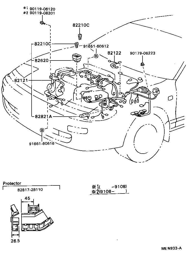  CELICA |  WIRING CLAMP