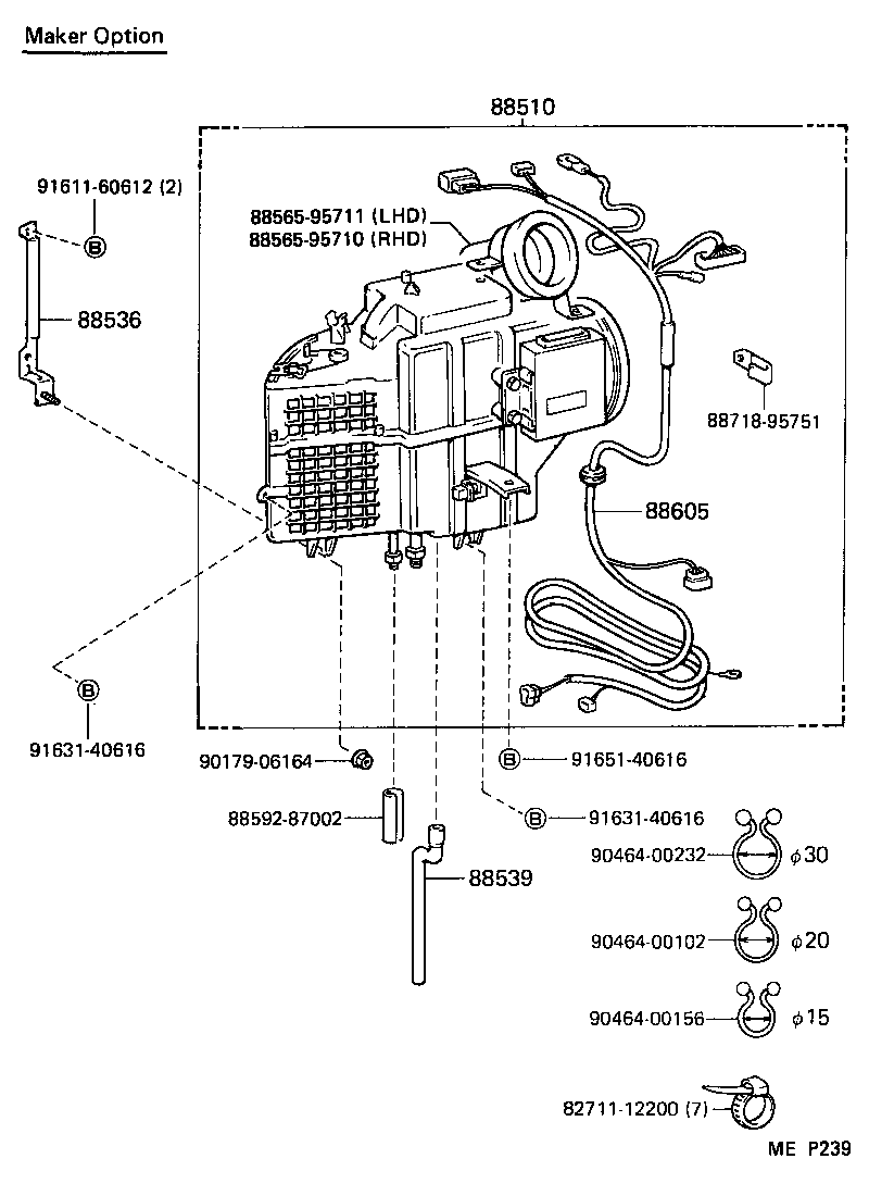 LITEACE | HEATING AIR CONDITIONING COOLER UNIT