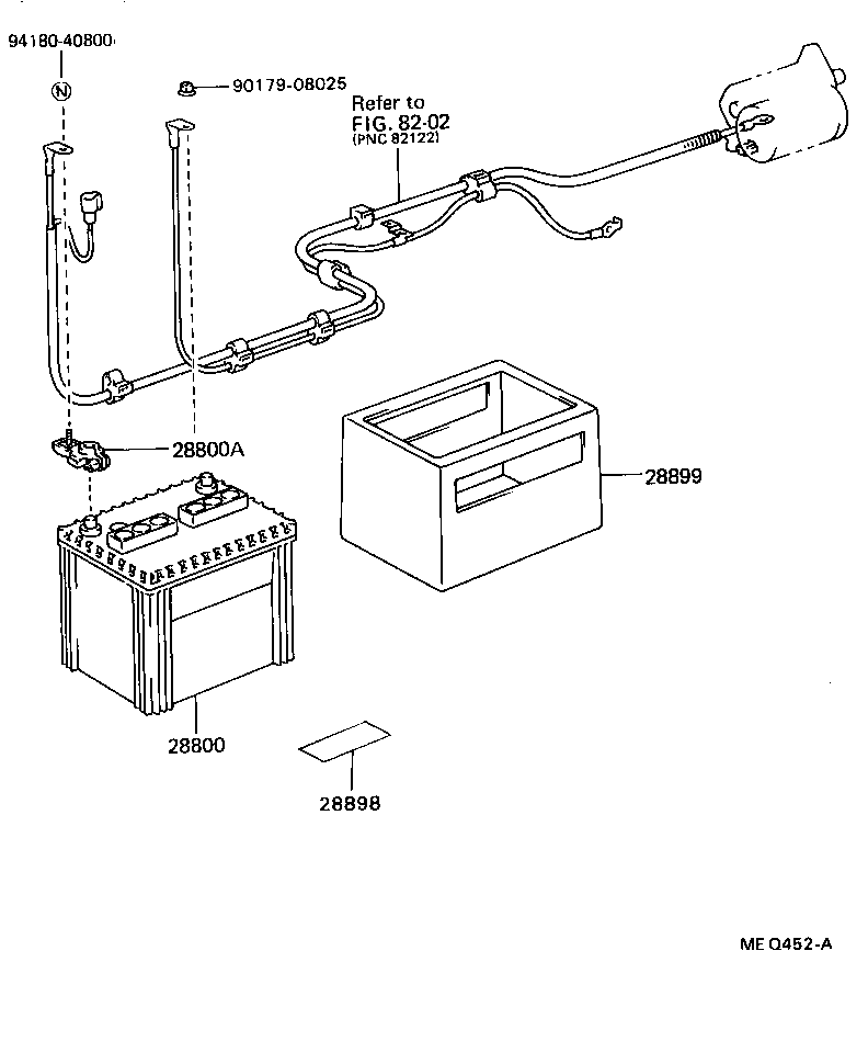  PREVIA |  BATTERY BATTERY CABLE