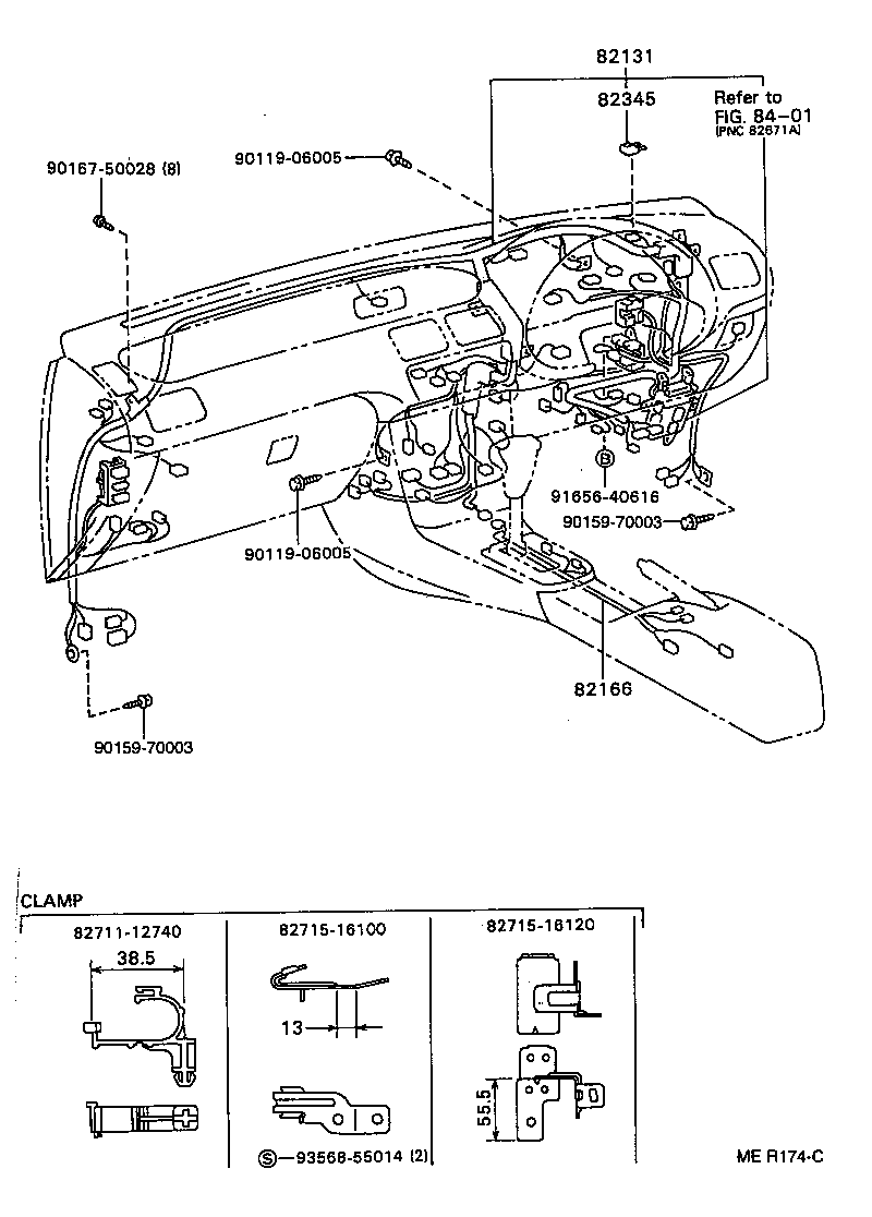  PASEO |  WIRING CLAMP