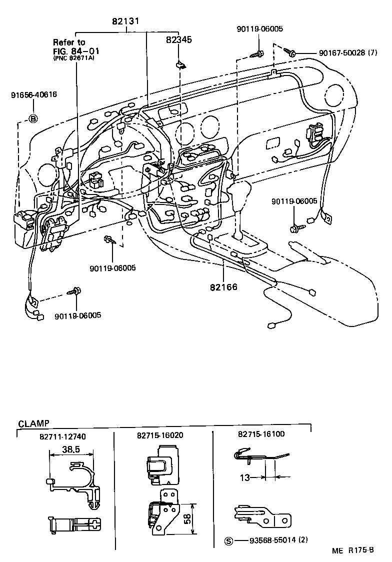  TERCEL |  WIRING CLAMP