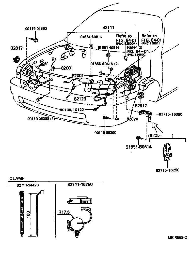  PASEO |  WIRING CLAMP