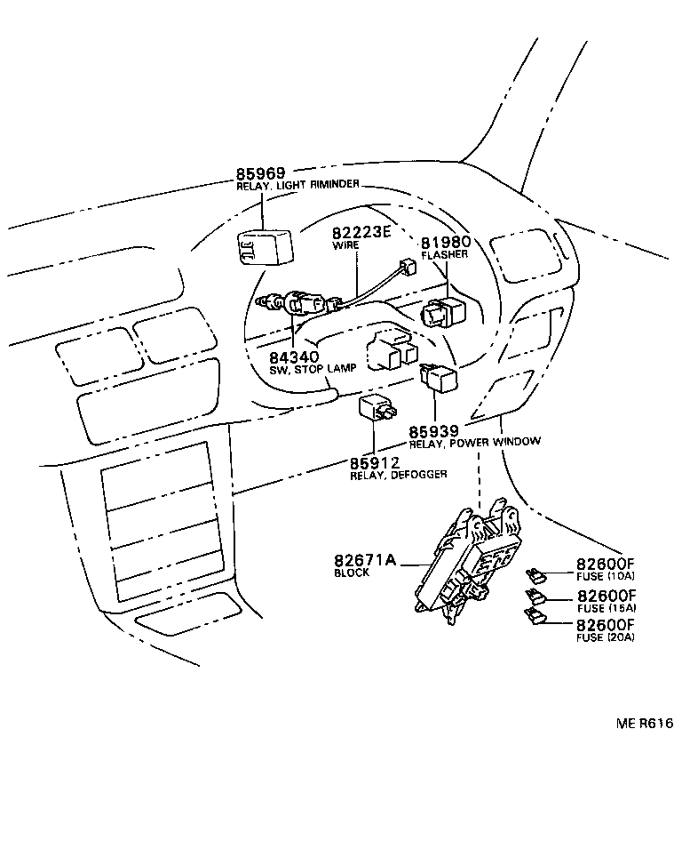  PASEO |  SWITCH RELAY COMPUTER