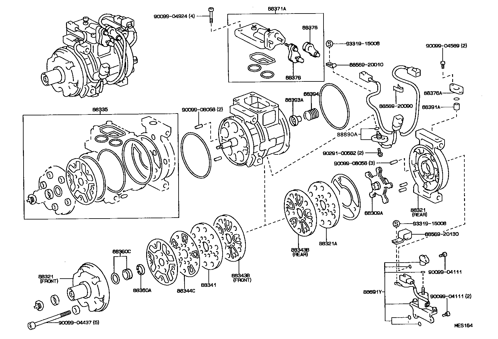  CELICA |  HEATING AIR CONDITIONING COMPRESSOR