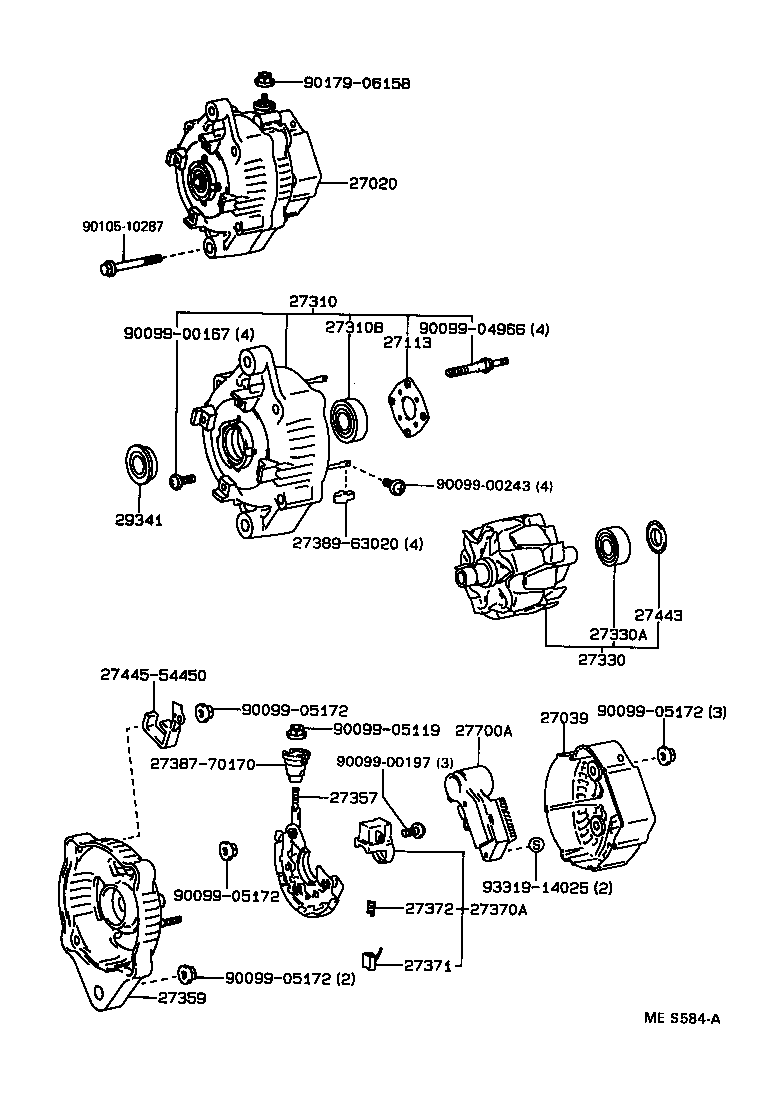  CROWN |  ALTERNATOR