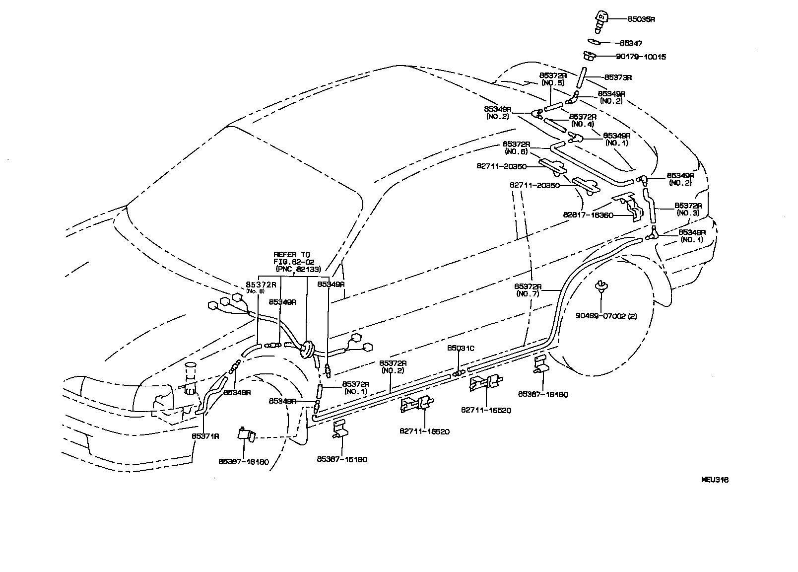  PASEO |  REAR WASHER