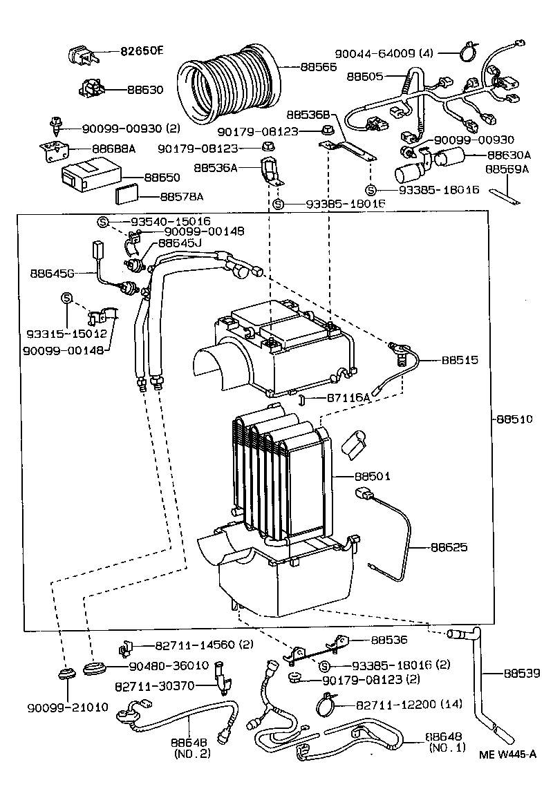  DYNA 200 |  HEATING AIR CONDITIONING COOLER UNIT