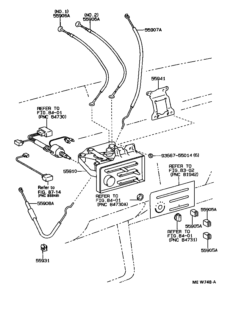  CROWN |  HEATING AIR CONDITIONING CONTROL AIR DUCT