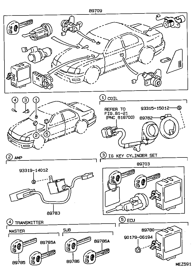  LS400 |  ANTI THEFT DEVICE