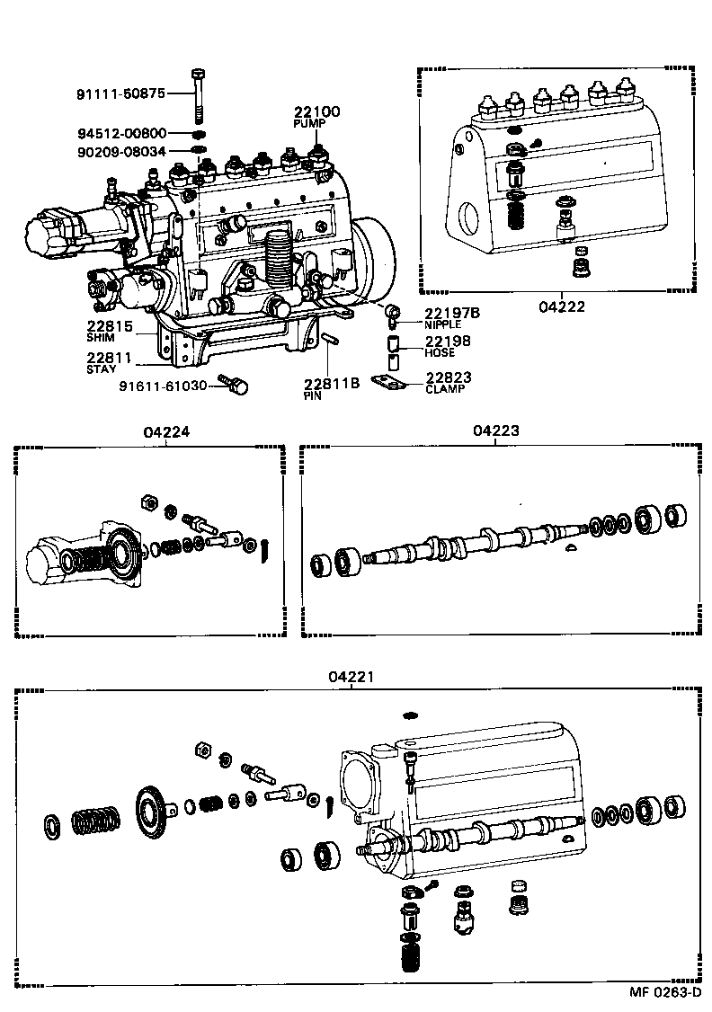  HEAVY DUTY TRUCK |  INJECTION PUMP ASSEMBLY