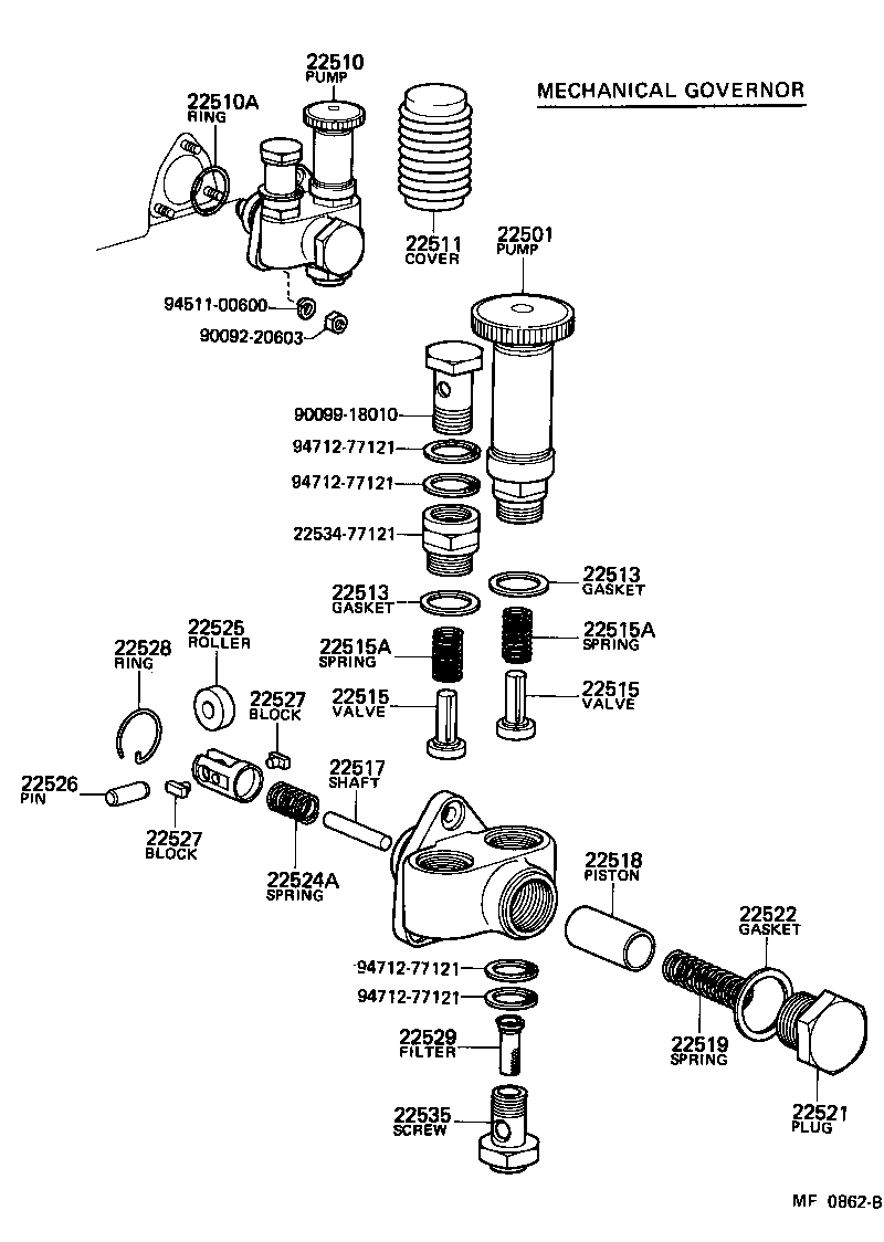  HEAVY DUTY TRUCK |  FUEL FEED PUMP