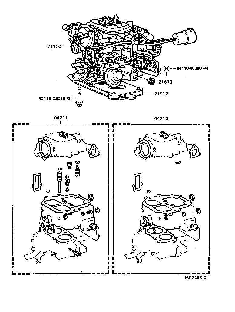  COASTER |  CARBURETOR ASSEMBLY