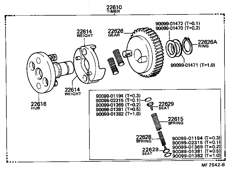  LAND CRUISER 60 |  AUTOMATIC TIMER