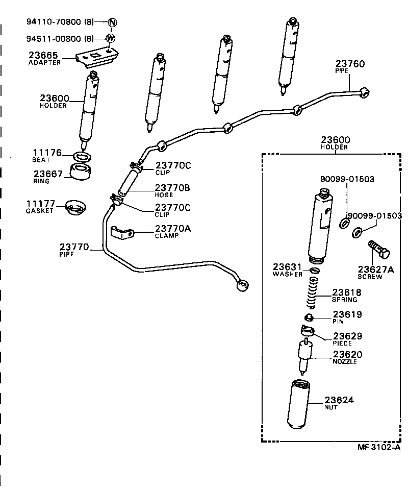  DYNA 200 |  INJECTION NOZZLE