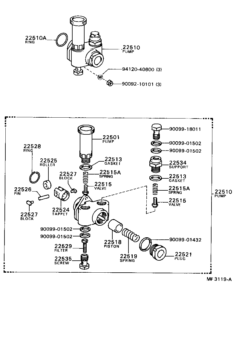  DYNA 200 |  FUEL FEED PUMP