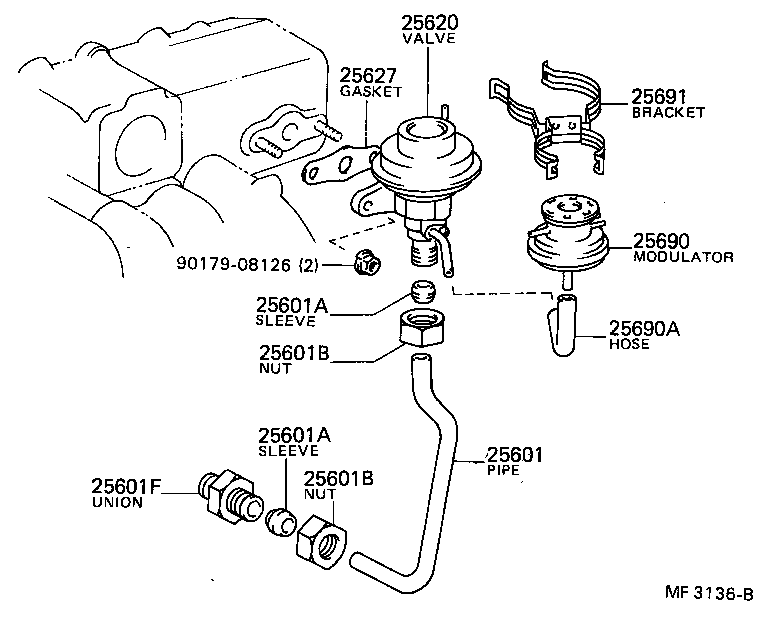  MODEL F |  EXHAUST GAS RECIRCULATION SYSTEM