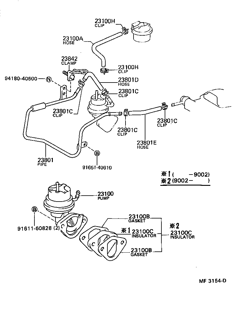  CROWN |  FUEL PUMP PIPE