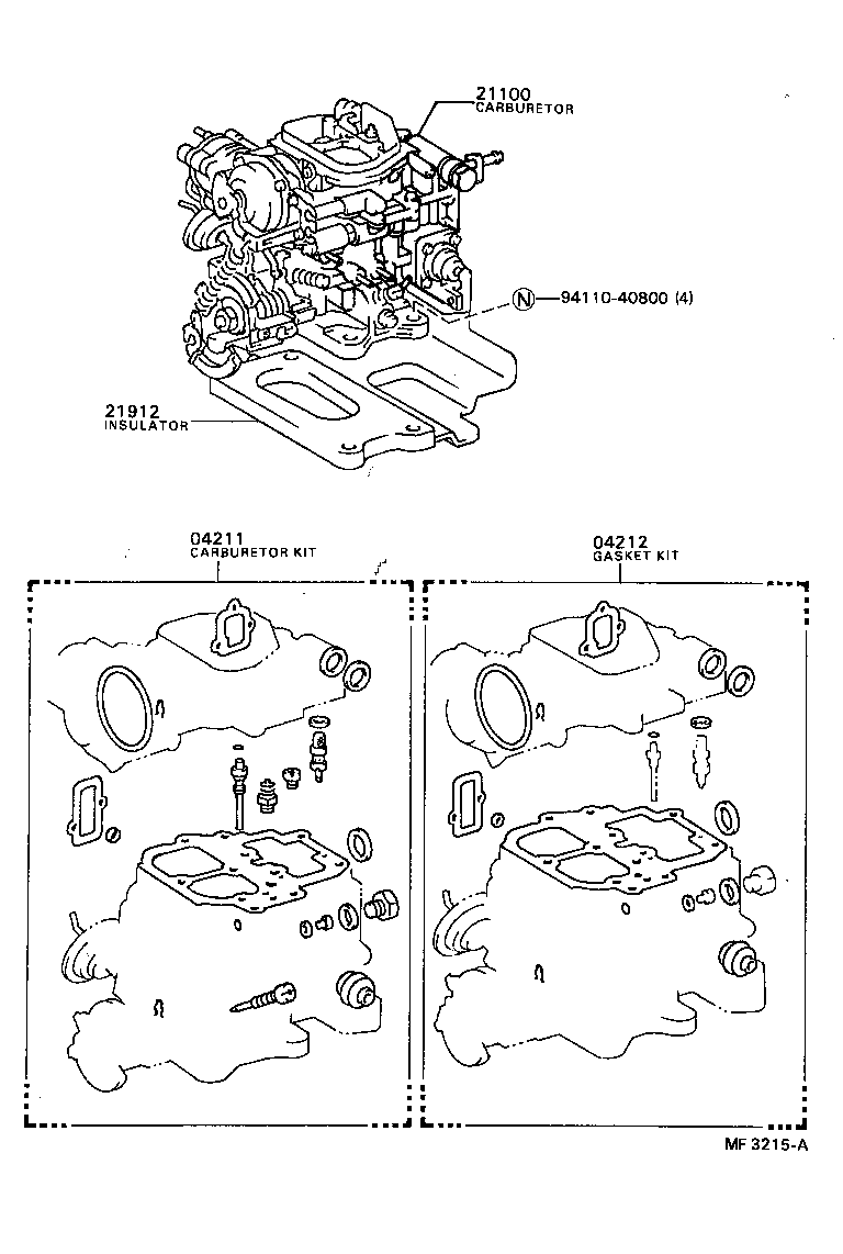  CROWN |  CARBURETOR ASSEMBLY