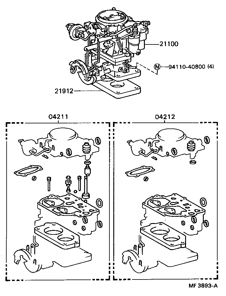  COASTER |  CARBURETOR ASSEMBLY