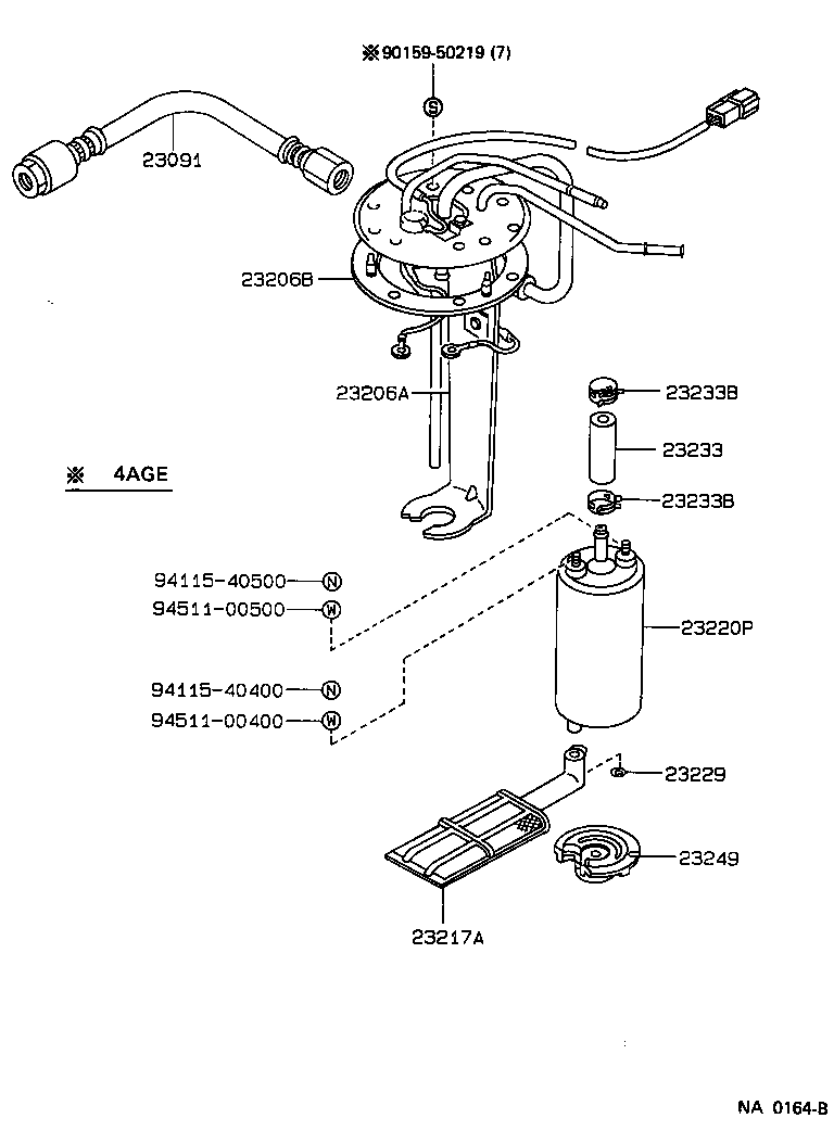  COROLLA CP HB |  FUEL INJECTION SYSTEM