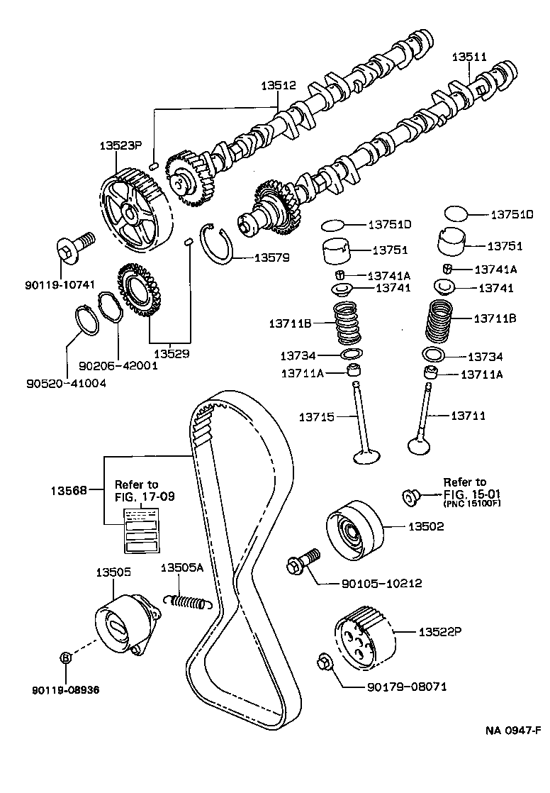  CRESSIDA WAGON |  CAMSHAFT VALVE