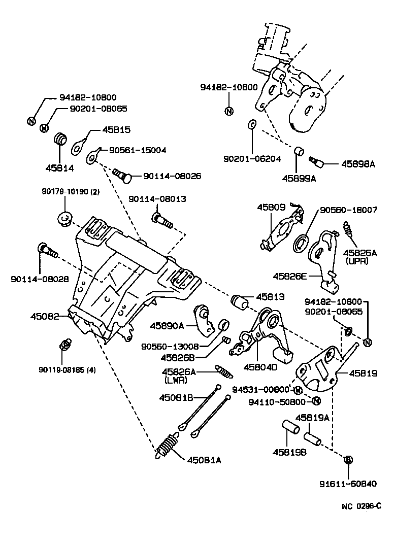  CROWN |  STEERING COLUMN SHAFT