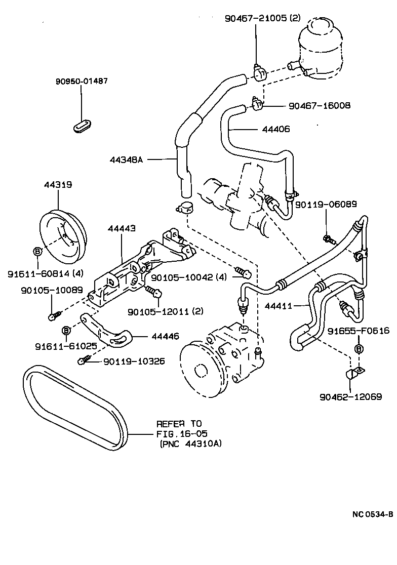 CRESSIDA |  POWER STEERING TUBE