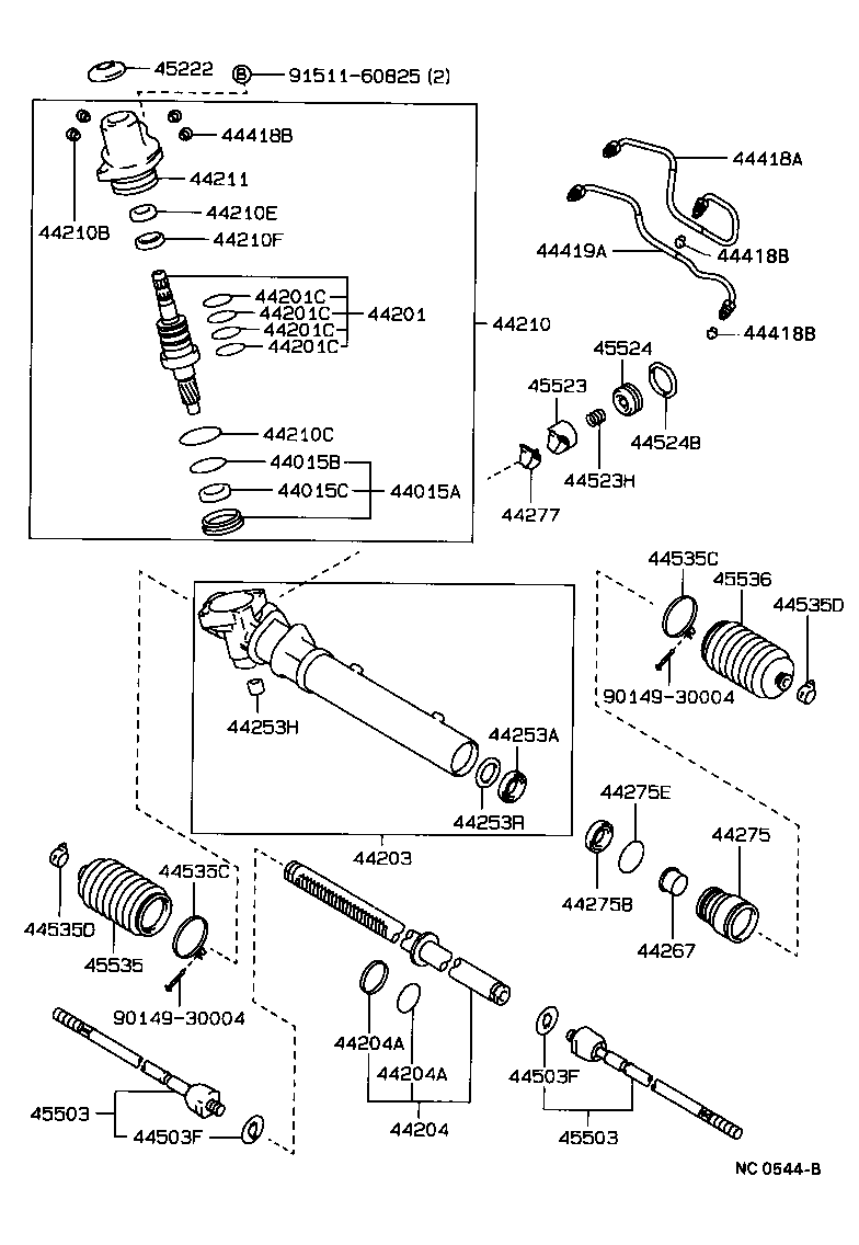  CRESSIDA |  FRONT STEERING GEAR LINK