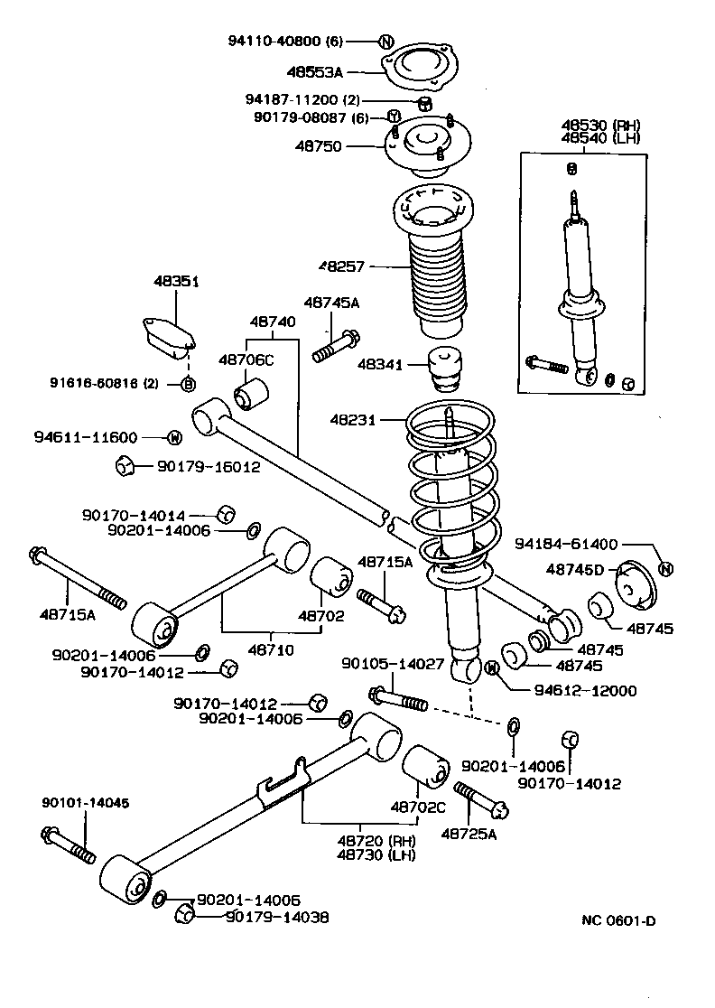  CRESSIDA |  REAR SPRING SHOCK ABSORBER