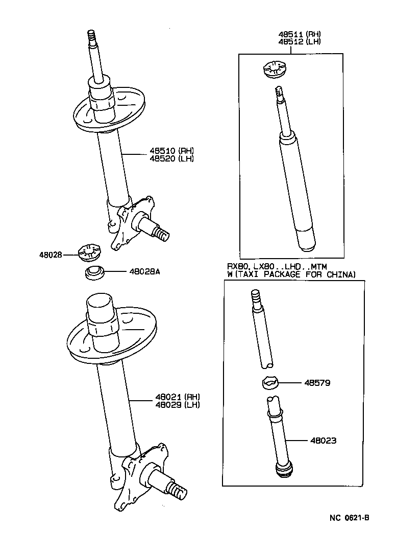  CRESSIDA |  FRONT SPRING SHOCK ABSORBER