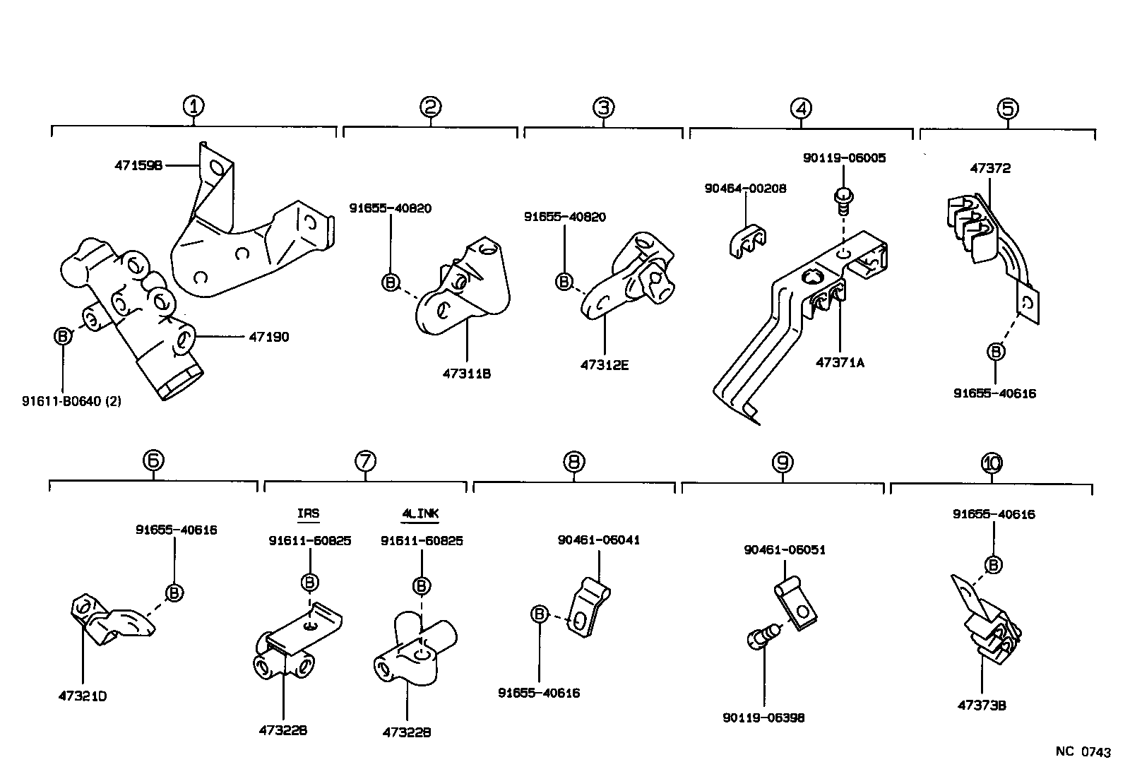  CROWN |  BRAKE TUBE CLAMP