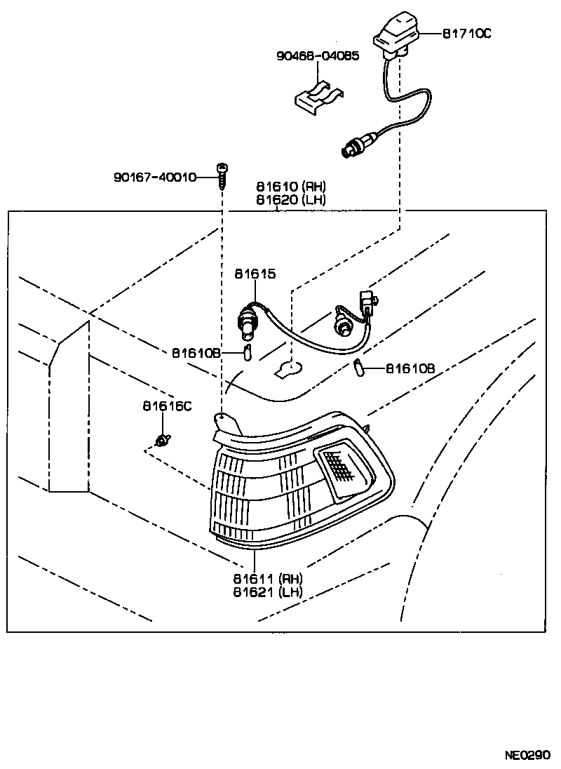  CROWN |  FRONT CLEARANCE LAMP