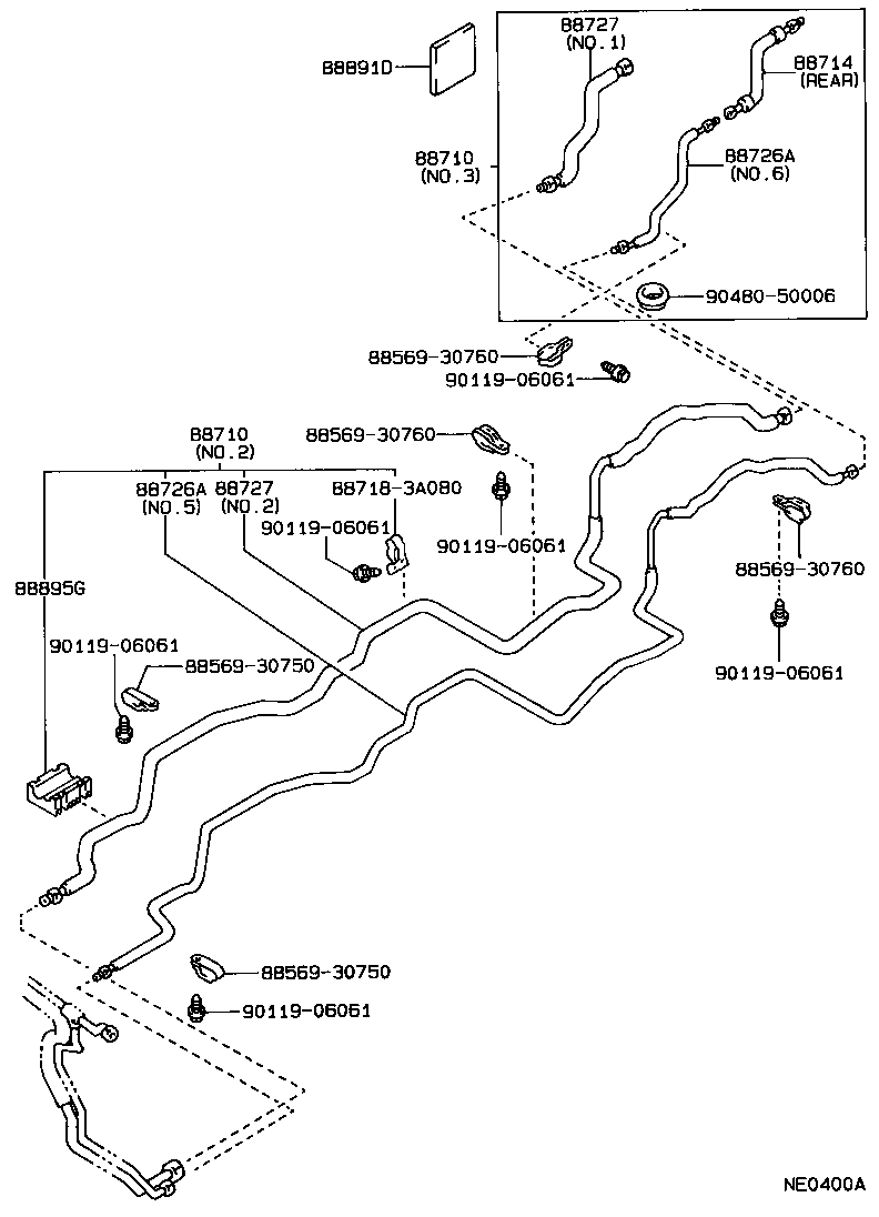  CROWN |  HEATING AIR CONDITIONING COOLER PIPING