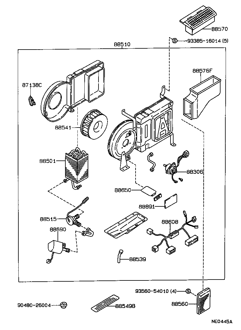  CROWN |  HEATING AIR CONDITIONING COOLER UNIT