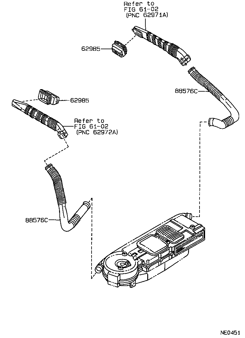 CROWN |  HEATING AIR CONDITIONING CONTROL AIR DUCT