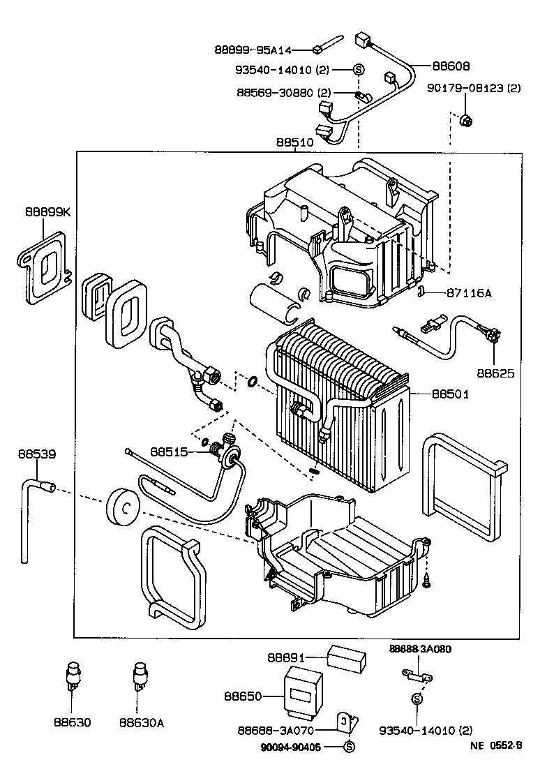  CROWN |  HEATING AIR CONDITIONING COOLER UNIT