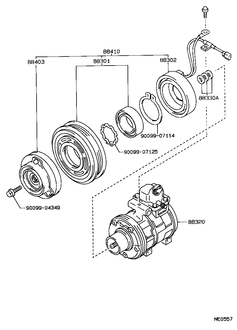  CROWN |  HEATING AIR CONDITIONING COMPRESSOR
