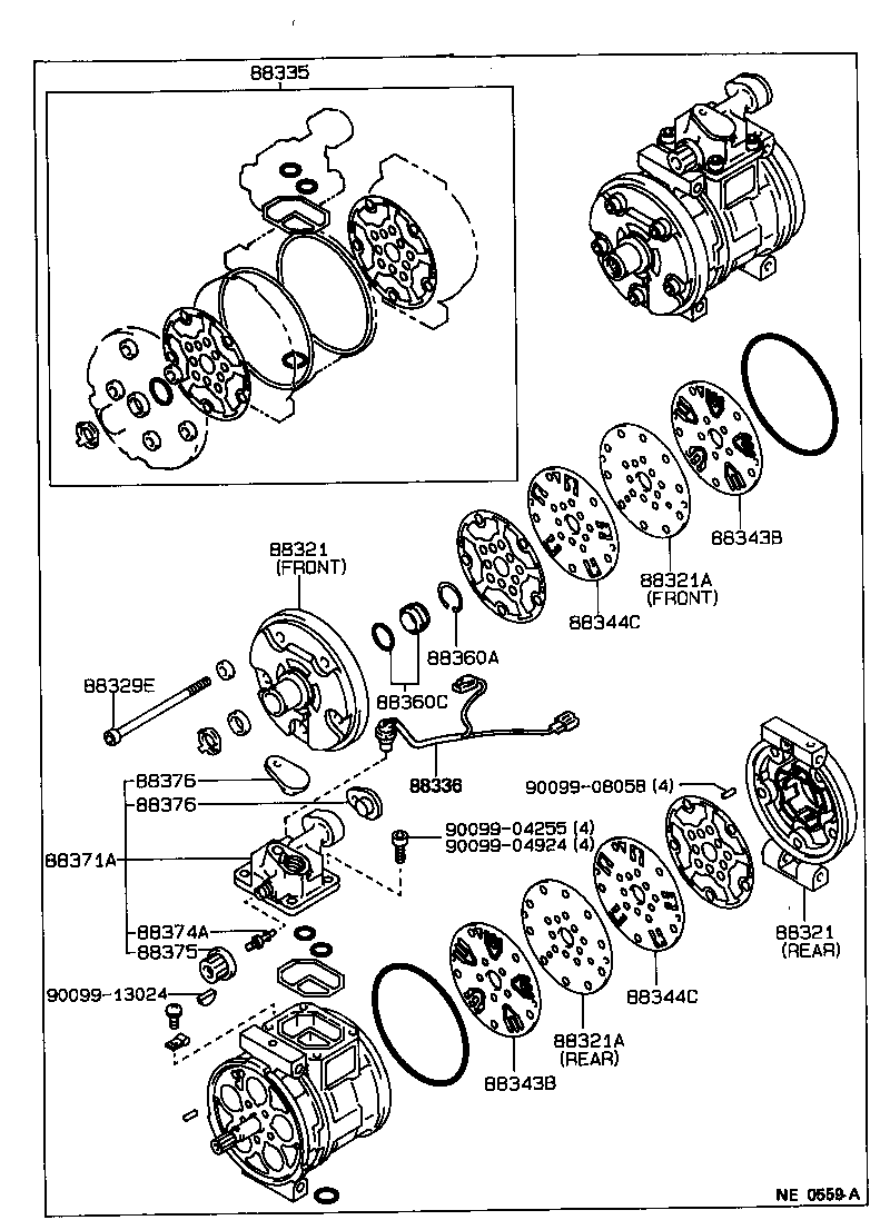  CROWN |  HEATING AIR CONDITIONING COMPRESSOR