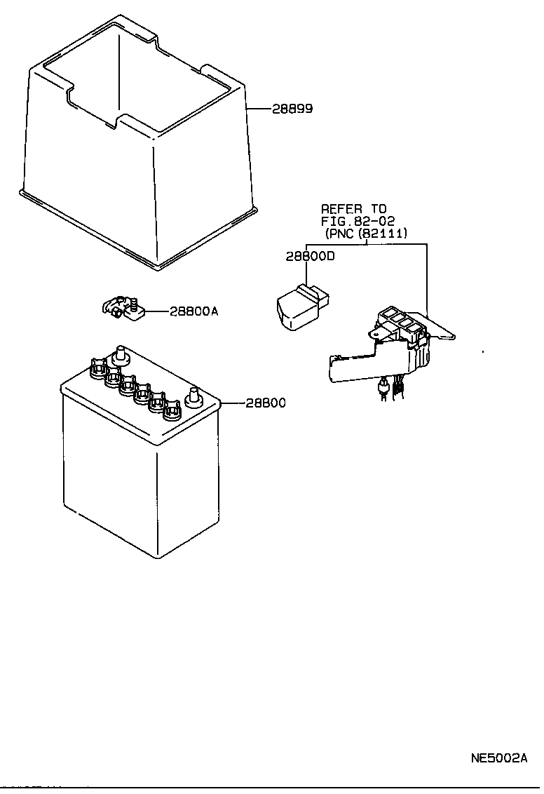  CROWN |  BATTERY BATTERY CABLE