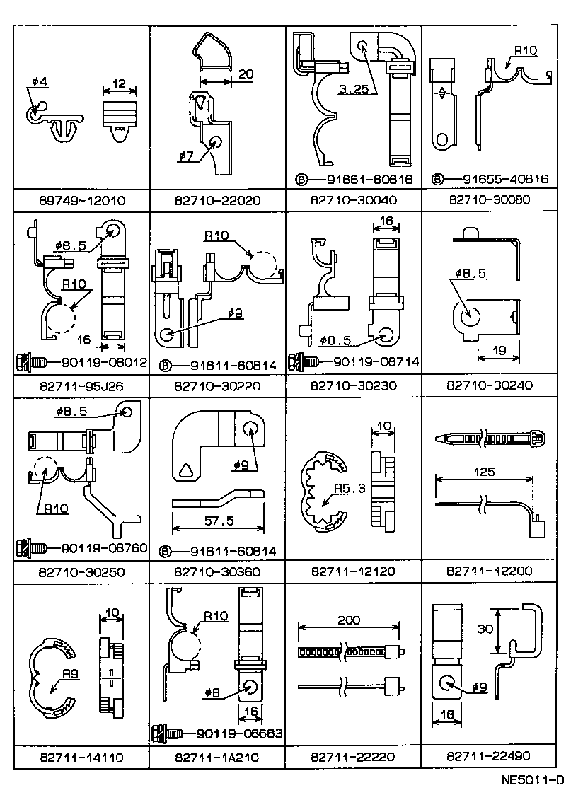  CROWN |  WIRING CLAMP