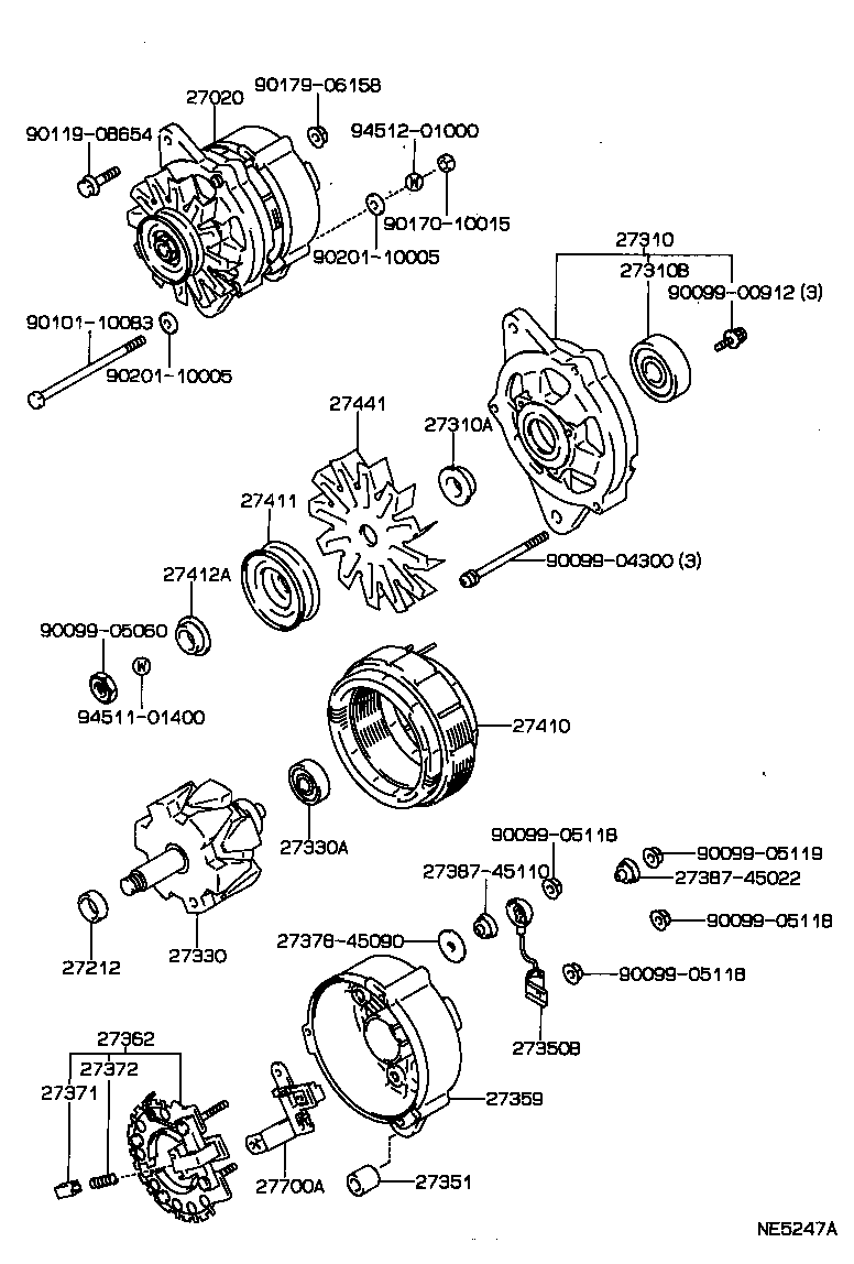  CRESSIDA |  ALTERNATOR