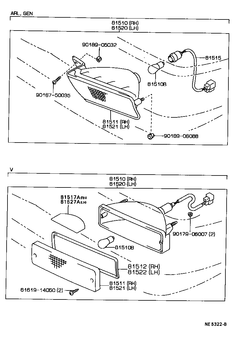  CRESSIDA |  FRONT TURN SIGNAL LAMP